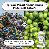 Home-Pourri Trash Can Odor Freshener, 8 Fl Oz - Lime Zest and Matcha