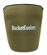 Bucket Cooler - 7mm Neoprene Sleeve for 5 Gallon Bucket (Olive)