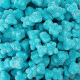 Sour Gummi Bears Candy 2-Pound Bag | Blue Raspberry Chewy Candy | Gelatin Free Blue Gummies for Baby Showers, Gender Reveal, Party Favors, and Buffets