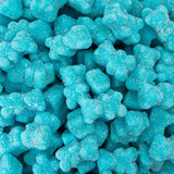 Sour Gummi Bears Candy 2-Pound Bag | Blue Raspberry Chewy Candy | Gelatin Free Blue Gummies for Baby Showers, Gender Reveal, Party Favors, and Buffets