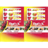 That's It Fruit Bars, Apple and Mango, Pack of 24 (2 Cases)