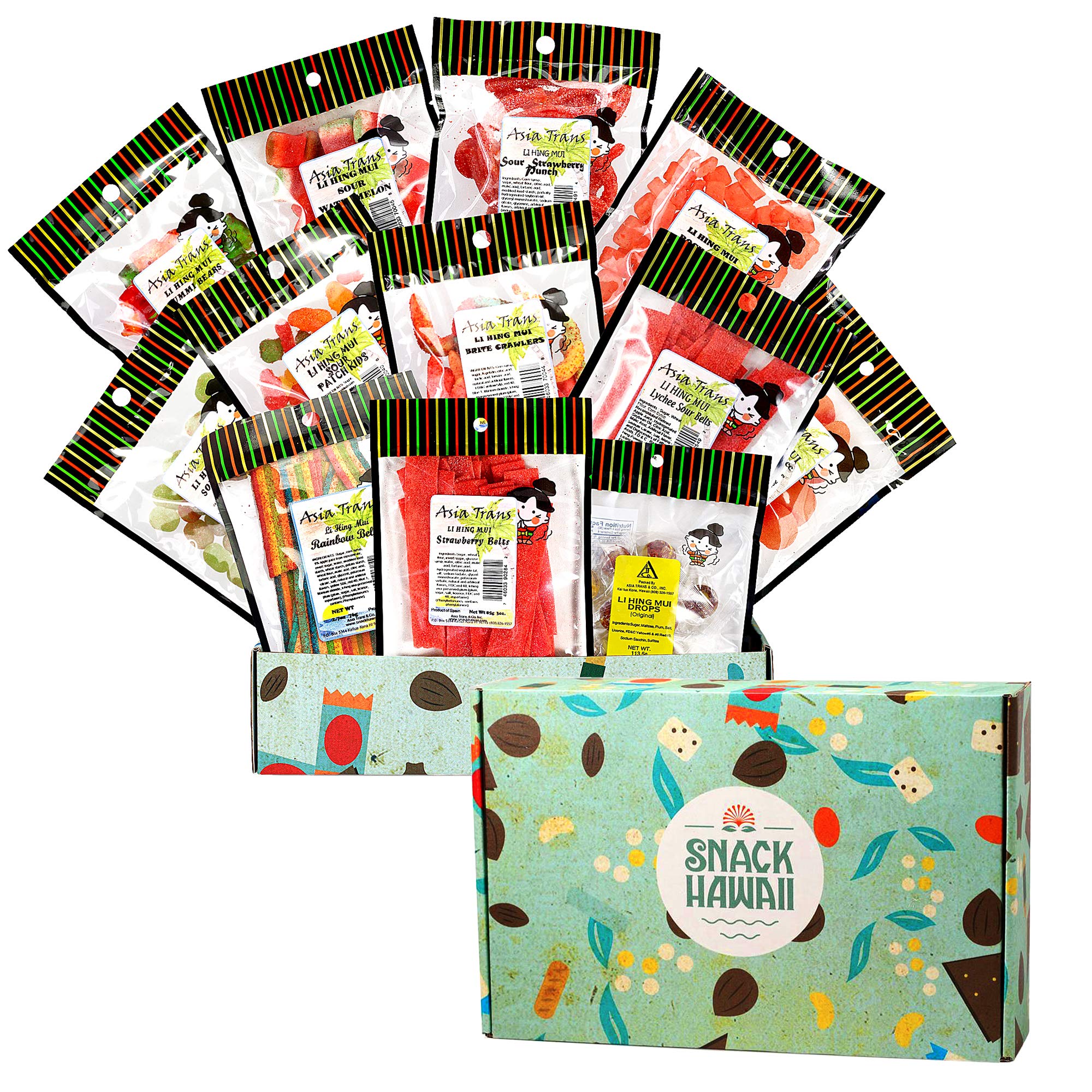 Li Hing Gummy Candy Gift Set