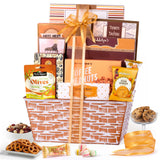 Broadway Basketeers Mother's Day Basket, Gift Basket with Gourmet Snack Assortment for Mom, Her, Thank You, Congratulations, Corporate Gifts, Kosher