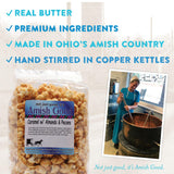 Amish Good Premium Caramel Popcorn with Almond and Pecans * Real Butter and Coconut Oil in 12 Ounce Bag