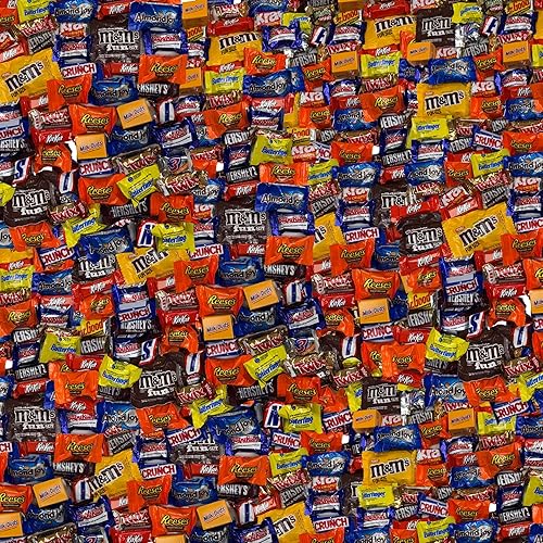 Assorted Chocolate Candy Variety Pack - Milk & Dark Chocolate Mix - Individually Wrapped Bulk Chocolate for Parties, Snacks & Gifting - CandyBoxed (4
