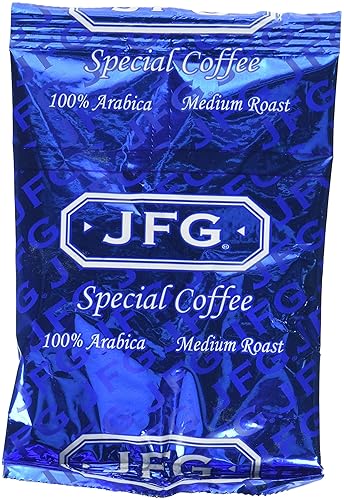 JFG 100 Arabica Coffee Special Blend, 1.5 Ounce - 72 per case.