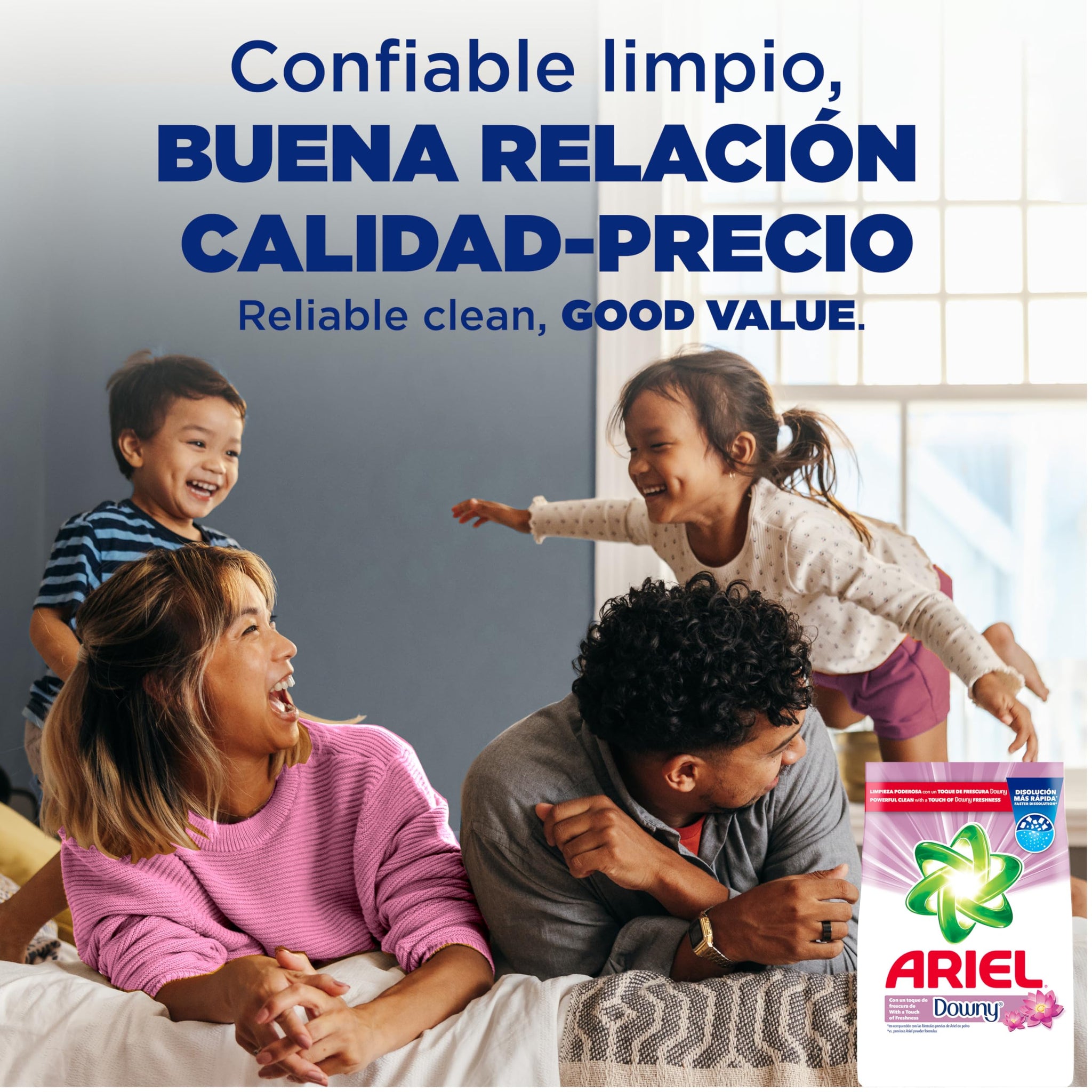 Ariel with a Touch of Downy Freshness, Powder Laundry Detergent, 158 ounces, 99 Loads