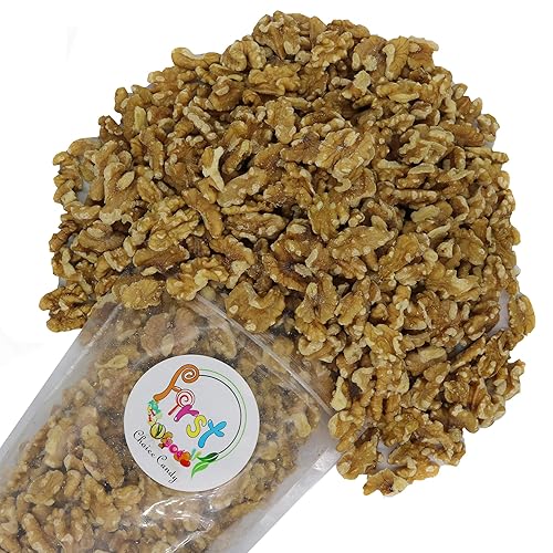 FirstChoiceCandy Gourmet Raw Natural Unsalted Walnuts (1 Pound)