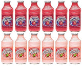 LUV-BOX Variety MISTIC JUICE DRINK pack , pack of 12 , 16 fl oz , Glass bottle , GRAPE STRAWBERRY , KIWI STRAWBERRY