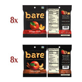 Bare Baked Crunchy, Apples Fuji & Reds and Cinnamon Variety Pack, 0.53 Ounce (Pack of 16)