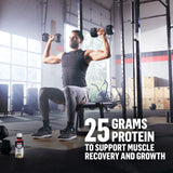 Muscle Milk Genuine Protein Shake, Strawberries 'N Crème, 25g Protein, 14 Fl Oz, 12 Pack