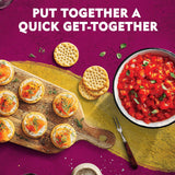 Toasteds Crackers, Party Snacks, Lunch Snacks, Classic Buttercrisp (6 Boxes)