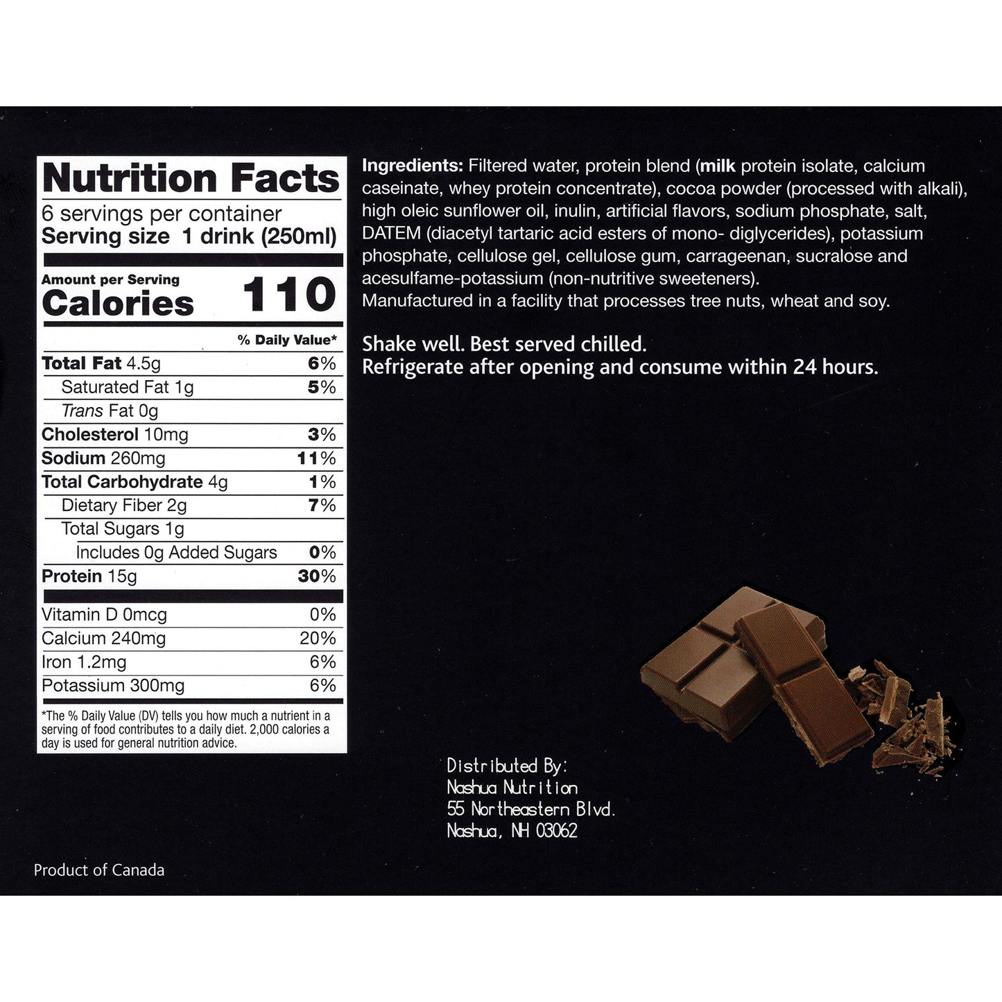 Proti-Thin Creamy Chocolate High Protein Ready to Drink | Low Calorie, Low Fat, Low Sugar Hot Chocolate Shake | Gluten Free, KETO Diet Friendly, Ideal