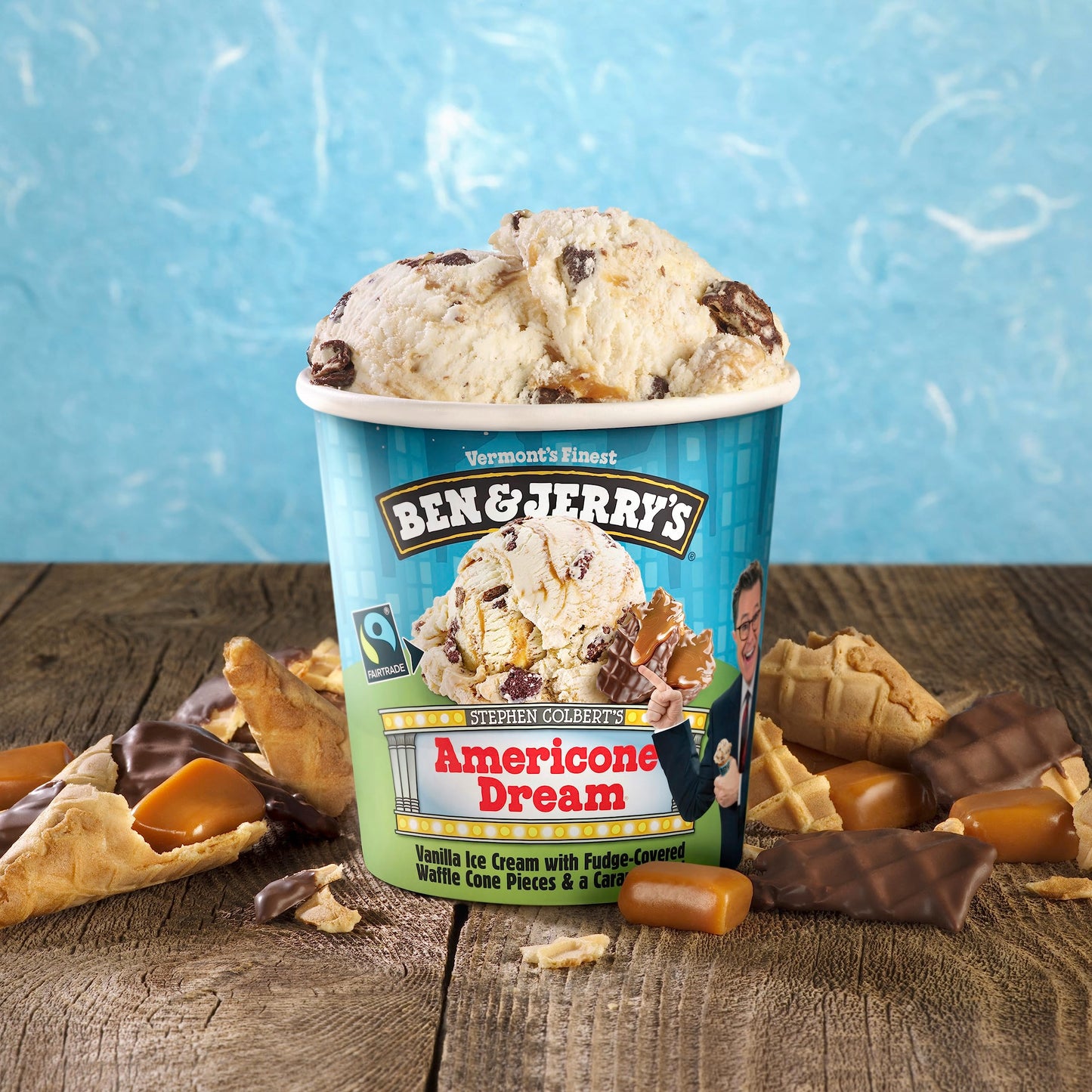 Ben & Jerry's Americone Dream Vanilla Ice Cream 16 oz