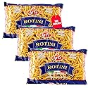 La Fe Rotini Pasta 16oz - 3 Pack - Unenriched Semolina Wheat Italian Pasta Rotini Noodles - Cholesterol & Sodium Free
