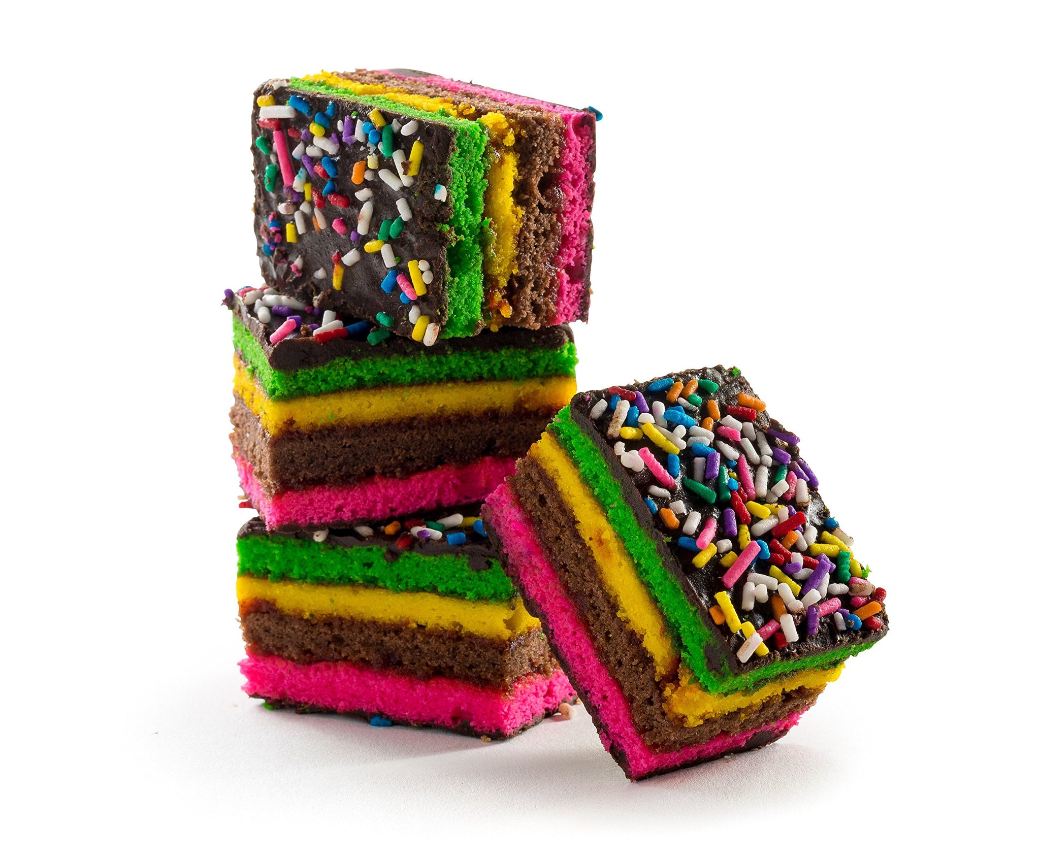 Fresh Baked Rainbow Cookies | Gimmee Jimmy's Cookies- 6 Pounds of Authentic Rainbow Cookies in a Beautiful Gift Tin