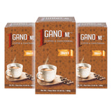 GanoOne 3-in-1 Instant Coffee with Organic Reishi Mushroom Extract, Creamer & Sugar, 40 Sachets (2 Boxes)