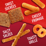 Crispers Bits & Bites BBQ Snack Mix 145g, Pack of 12