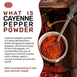 Spicy World Cayenne Pepper Powder Ground Chili Pepper 10 Pound Bulk Bag- 40K SHU, Hot Chilli Powder