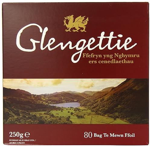 Glengetti Teabags, 80 Count (Pack of 6)