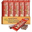 Gefen (40 Pack) Individually Wrapped Dairy Free Chocolate Coated Wafers Filled with Delicious Hazelnut Flavored Cream | Kosher | Lunch Box Friendly