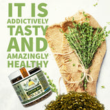 Jerusalem Zaatar Spice Mix by Julian’s Valleys | Made with Natural Herbs and Pure Sumac | 8OZ | Zataar seasoning | No Preservatives/No Citric Acid