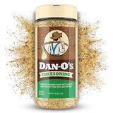 Dan-O's Cheesoning Seasoning, 7.6 oz Bottle, All Purpose Seasoning for Pizza, Popcorn, Chicken, Bread and More, Sugar Free, Zero Calorie, Parmesan