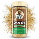Dan-O's Cheesoning Seasoning, 7.6 oz Bottle, All Purpose Seasoning for Pizza, Popcorn, Chicken, Bread and More, Sugar Free, Zero Calorie, Parmesan
