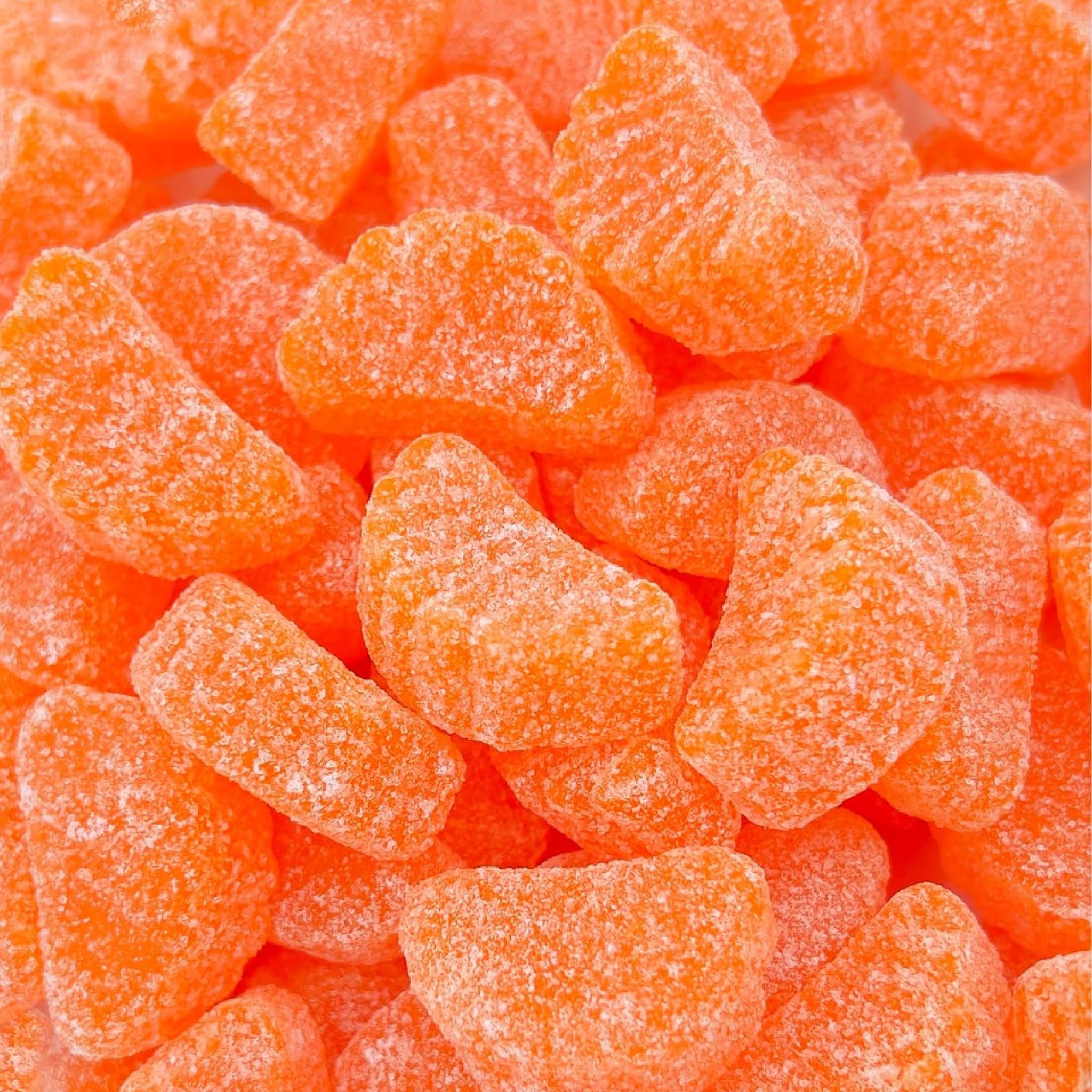 Orange Slices Jelly Candy | 2 LB Bag | Sugar Coated | Gelatin Free 636382