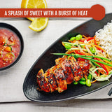 Best of Thailand Sweet Chili Sauce | 2 Bottles of 23.65oz Real Authentic Asian-Brewed Thai Marinade, Dipping Sauce & Glaze for Spring Rolls & Chicken