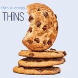 CHIPS AHOY! Thins Original Thin and Crispy Fudgy Chocolate Chip Cookies, 7 oz