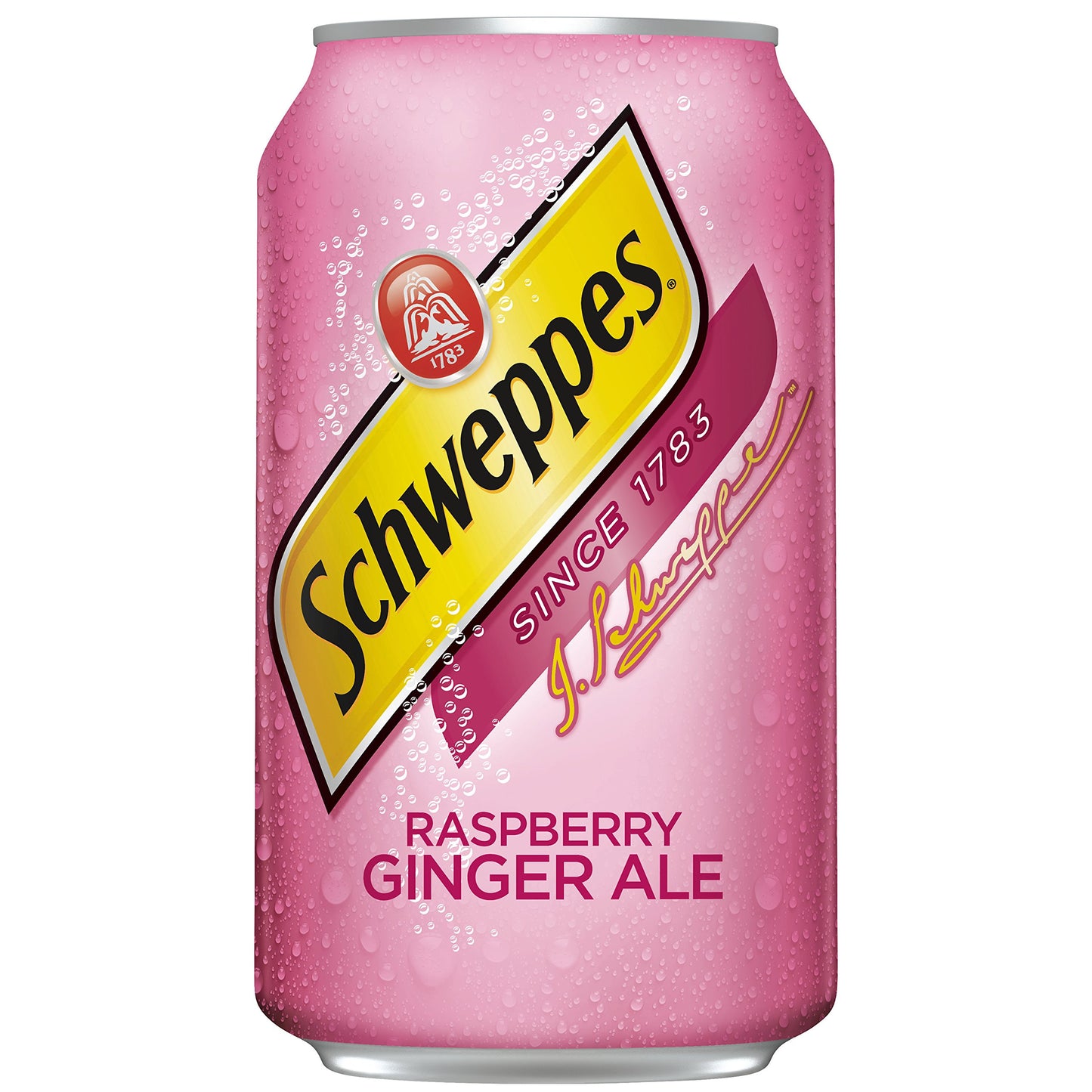 Schweppes Raspberry Ginger Ale - 12 oz cans - 12pk