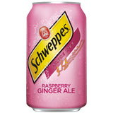 Schweppes Raspberry Ginger Ale - 12 oz cans - 12pk