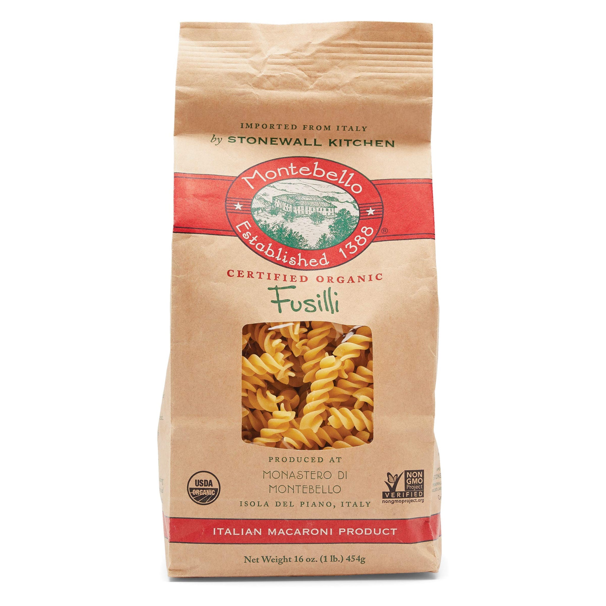 Montebello Fusilli 1 lb, (2-Pack)