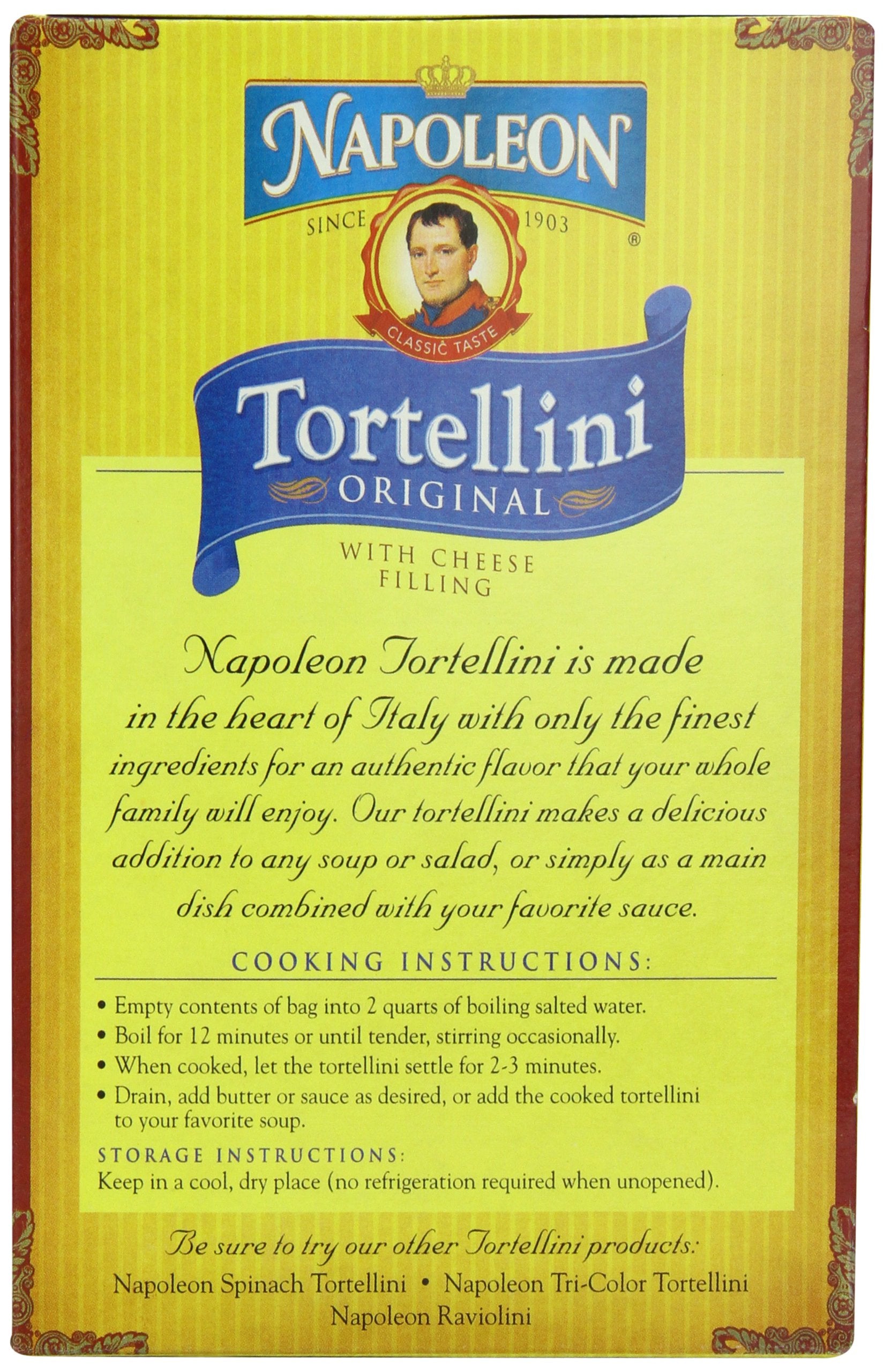 Napoleon Cheese Tortellini, 8 oz