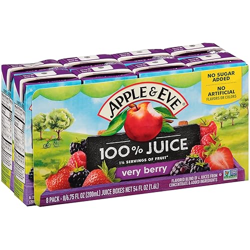 Apple & Eve, 100% Juice Very Berry, 6.75 Fl Oz, 8 Pack