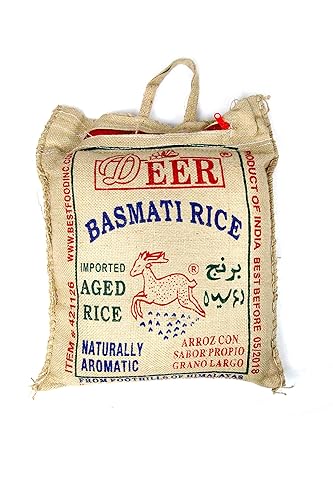 Deer Basmati Rice - 20 Lbs