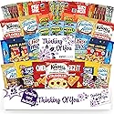 Thinking Of You Snack Box Variety Pack Care Package (45 Count) College Student Candies Christmas Thanks Giving Gift Basket, Fathers Day Bouquets Crave