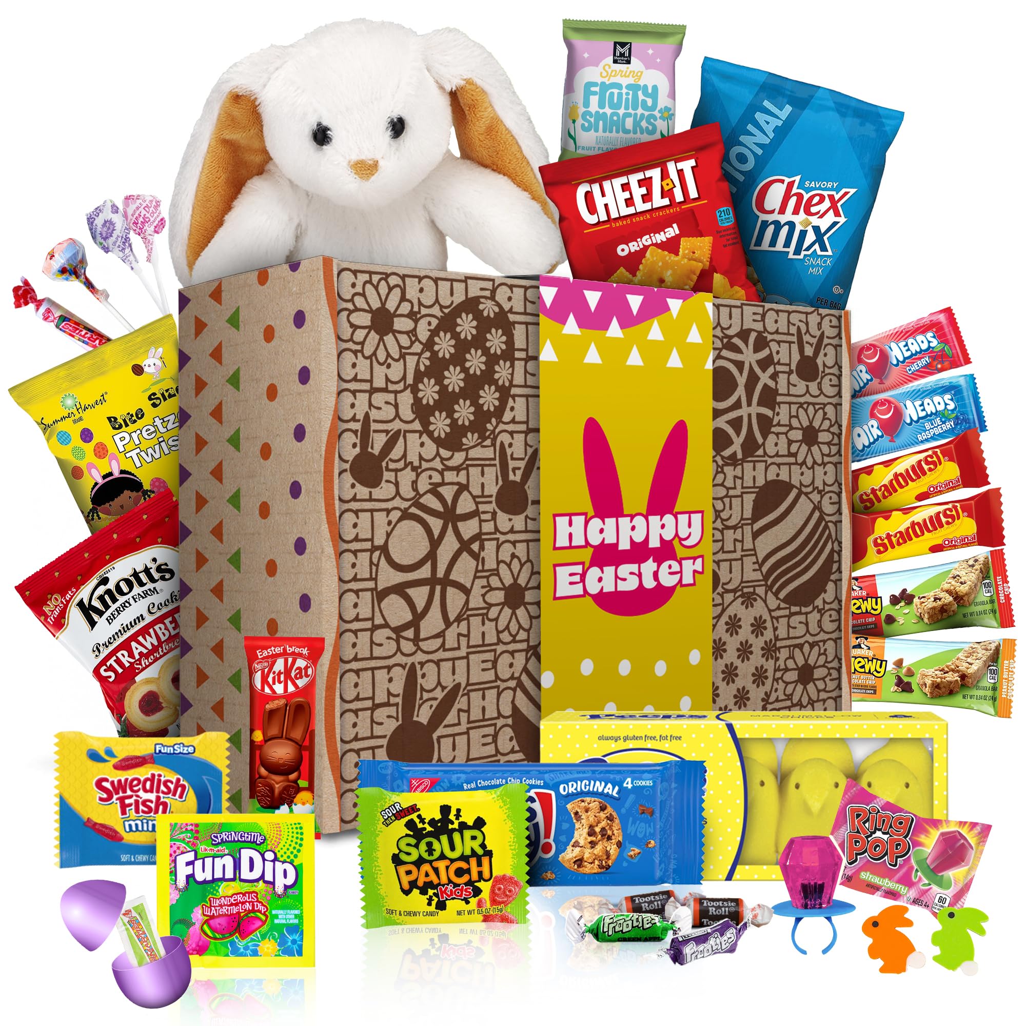 Premade Easter Baskets for Kids - Easter Treat Boxes Already Filled for Boys and Girls, Adults, and Teens