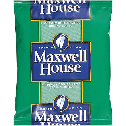 Maxwell House Shy Decaf Ground Coffee (1.1 oz Bags, Pack of 42)