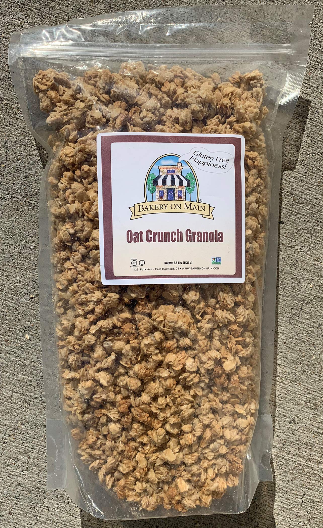 Bakery on Main Gluten-Free Non GMO Granola, Oat Crunch, 2.5 Pound