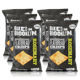 Baked in Brooklyn Flatbread Crisps Always Baked Always Tasty Certified Kosher - Rosemary 6 oz 6 pack