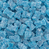Sour Bears Gummy Candy | 1 Pound Bag | Gelatin Free Chewy Blue Candy | Blue Raspberry Jelly Bears for Baby Showers, Gender Reveal, Party Favors