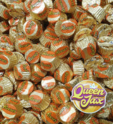 Mini Peanut Butter Cups - 2 Pound Bag - Bulk Chocolate - Individually Wrapped Chocolates - Queen Jax - Reeses Peanut Butter Cups Mini - Miniature