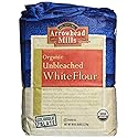 Arrowhead Mills, Flour White Unbleached Organic, 80 Ounce