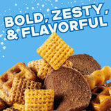 Chex Mix Traditional Original Recipe Snack Mix, Savory Snack Bag, Family Size, 13.5 oz