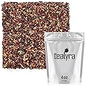 Tealyra - Strawberry Hibiscus Sangria - Apple Orange Mint - Herbal Fruity Loose Leaf Tea Blend - Caffeine-Free - Vitamin Rich - Hot or Iced - 112g