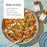 The Mediterranean Dish Baharat Spice Blend - Warm, Fragrant, Sweet and Savory Mix for Cooking and Grilling - Gourmet Chef Essential - Rustic, Old
