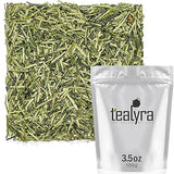 Tealyra - Premium Kukicha Twig Kabuse - Japanese Green tea - Loose Leaf Tea - Mild Slightly Nutty Flavour - High Level of Antioxidants - Caffeine