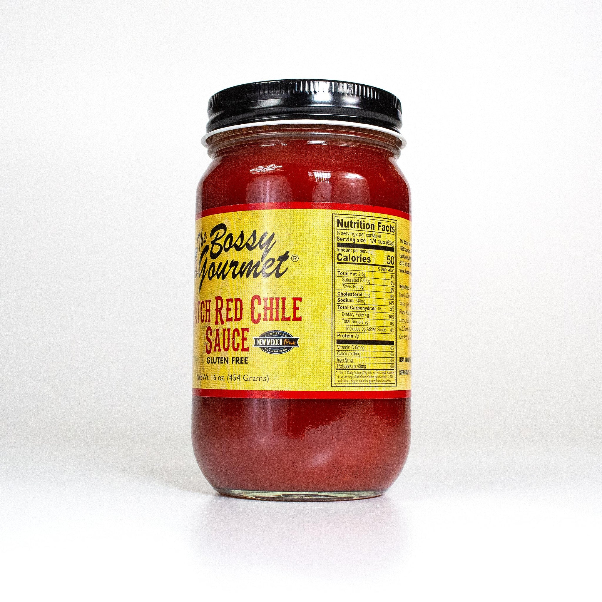 The Bossy Gourmet- Hatch Red Chile Sauce, 3 Jars